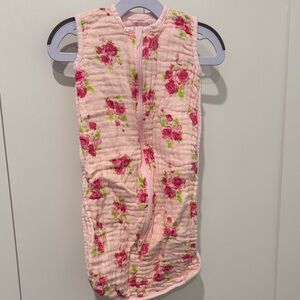 Floral Baby Muslin Sleep Sack